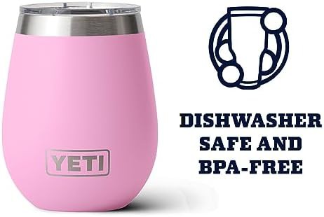 Power pink 10 oz wine tumbler — photo 4