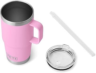 Power pink 25 oz tumbler with handle — photo 4