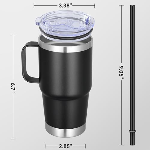 Black Insulated Tumbler Bulk 6 Pack — photo 4