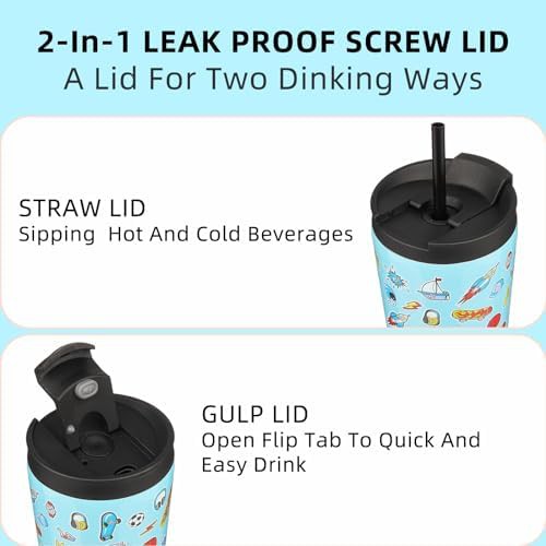 18 oz Coffee Tumbler with Straw — photo 3