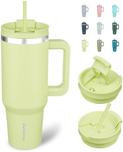 40 oz Insulated Tumbler with Handle & Straw insulated-tumbler-handle-straw-insulated