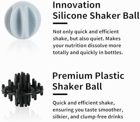 Insulated stainless steel protein shaker 20 oz — photo 2