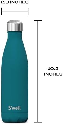 Peacock blue travel bottle 17oz — photo 4