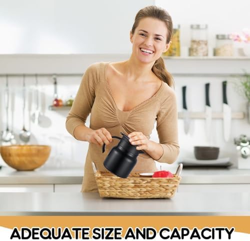 Black 27 oz thermal coffee carafe pitcher — photo 4