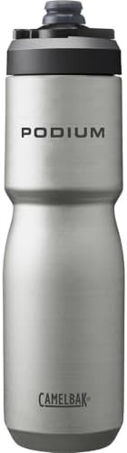Brushed stainless cycling bottle 22 oz