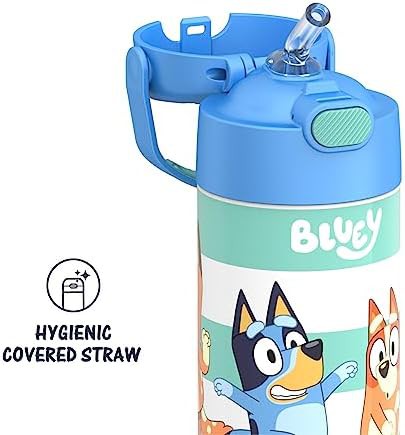 Patterned Funtainer straw bottle 12oz 2-pack — photo 4