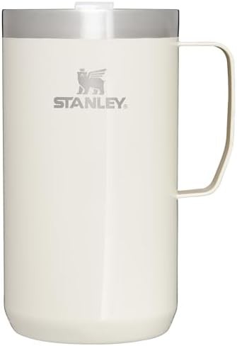 Cream gloss stay hot mug 24 oz