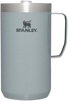 Hammertone silver stay hot mug 24 oz