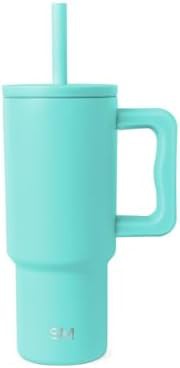 Ocean water kids tumbler with handle 24 oz