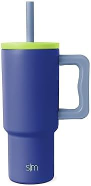 Asteroid pattern kids tumbler with handle 24 oz