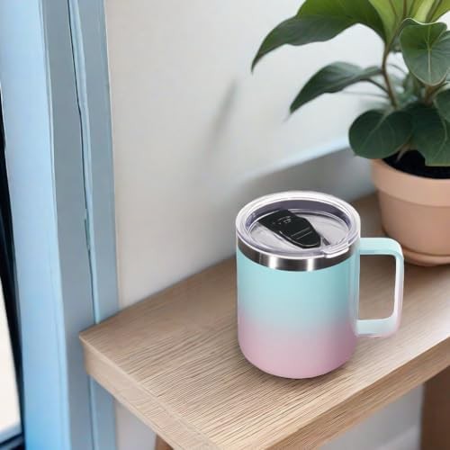 Green pink tumbler 14 oz 2 pack — photo 5