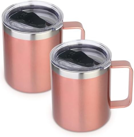 Rose gold tumbler mug 14 oz