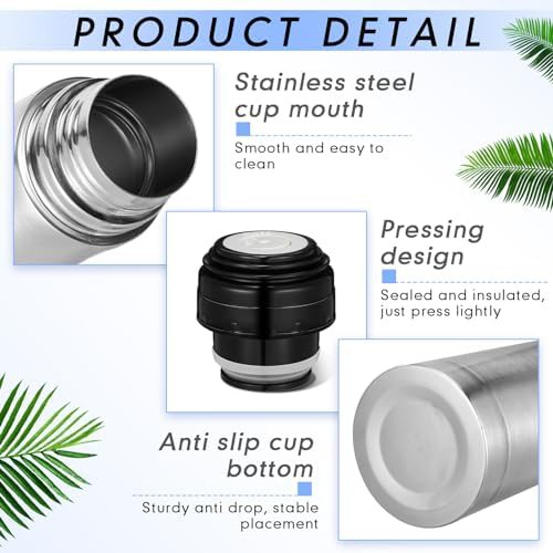 Stainless Steel Thermal Bottle Set with Cup — photo 3