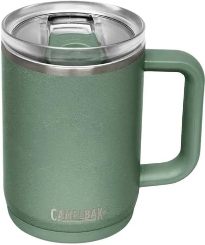 Moss green insulated travel mug 16 oz — photo 5