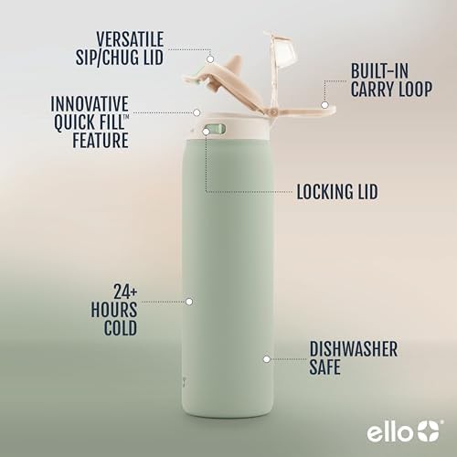 Pistachio green sip or chug bottle 22 oz — photo 3