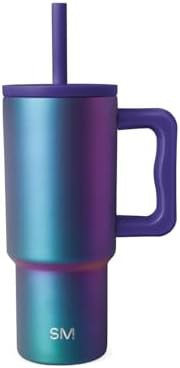 Prism pattern kids tumbler with handle 24 oz