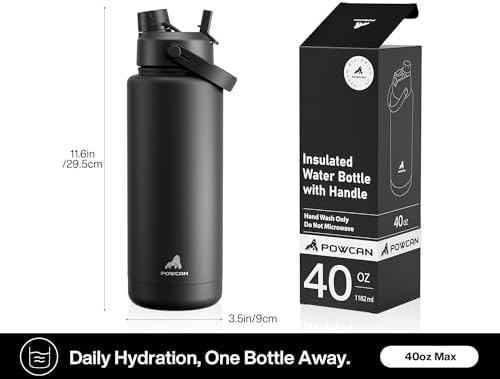 Dark knight 40 oz large insulated bottle — photo 5