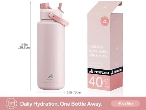 Cotton candy 40 oz large sports bottle — photo 5