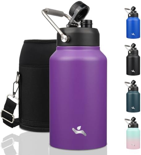 Konokyo 87 oz insulated stainless steel sports jug with handle