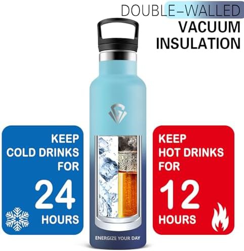 Insulated 32 oz Sports Flask with Straw — photo 3