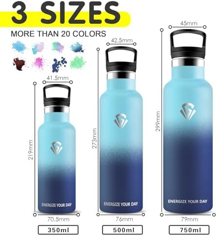 Insulated 32 oz Sports Flask with Straw — photo 4
