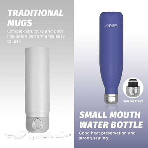 Compact stainless steel insulated bottle 17 oz — photo 4