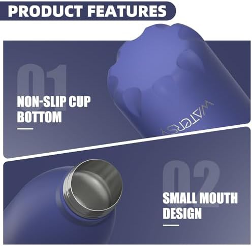 Compact stainless steel insulated bottle 17 oz — photo 5