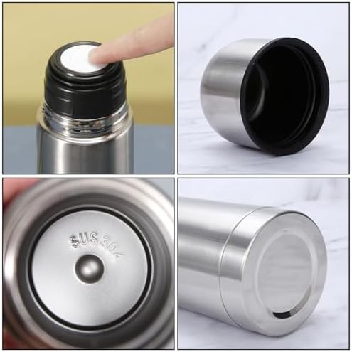 Thermal coffee flask with integrated cup — photo 4