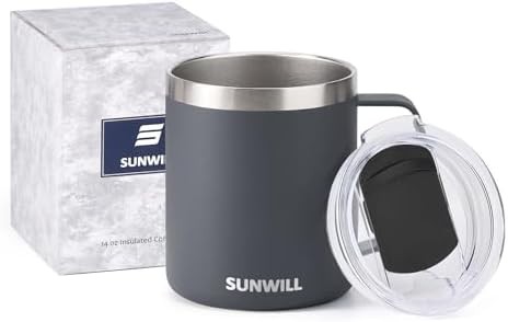 Charcoal insulated tumbler with handle — photo 5