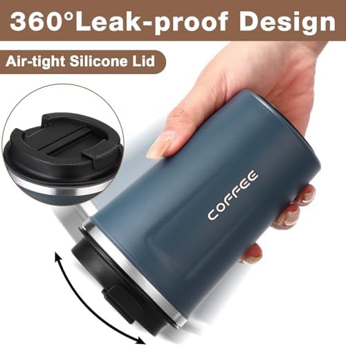 Qinyoung assorted color 12 oz travel cups set — photo 3