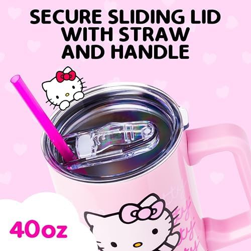 Hello Kitty pink stainless steel tumbler 40 oz — photo 3