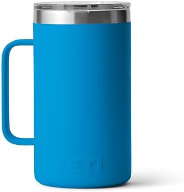 Big wave blue 24 oz mug with lid — photo 5