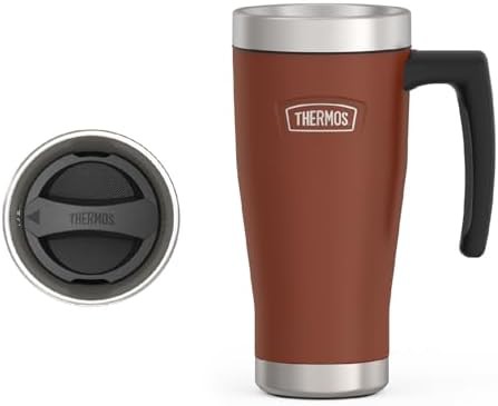 Saddle stainless steel travel mug 16oz