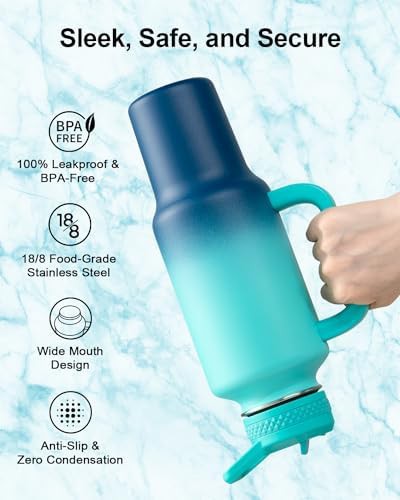 Insulated Tumbler with Side Handle 40 oz — photo 4