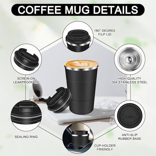 Stainless Steel Travel Mug 17 oz — photo 5