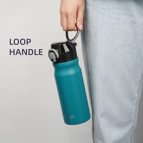 Konokyo 18 oz insulated stainless steel sports bottle — photo 5