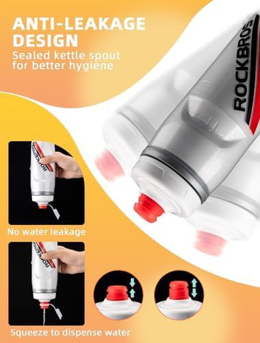 Insulated Cycling Squeeze Water Bottle — photo 4