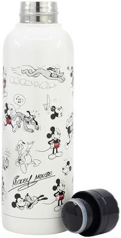 Mickey Mouse vintage stainless steel bottle — photo 3