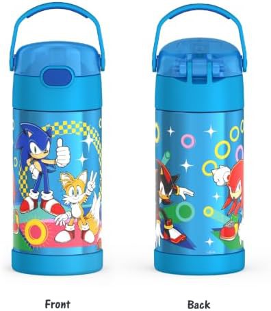 Sonic the Hedgehog Funtainer straw bottle 12oz — photo 5
