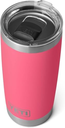 Tropical pink 20 oz tumbler with lid — photo 3