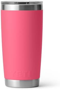 Tropical pink 20 oz tumbler with lid — photo 5
