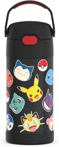 Princess and Pokemon straw bottles 12oz — photo 5