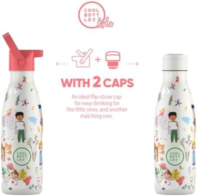 Curious explorers stainless steel kids bottle — photo 3