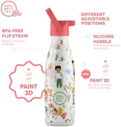 Curious explorers stainless steel kids bottle — photo 5