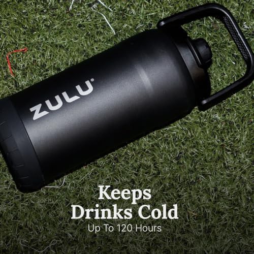 Black triple wall insulated stainless jug 1 gallon — photo 4