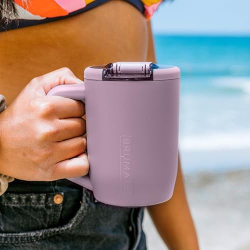 Lilac Dusk Insulated Coffee Mug with Handle — photo 5