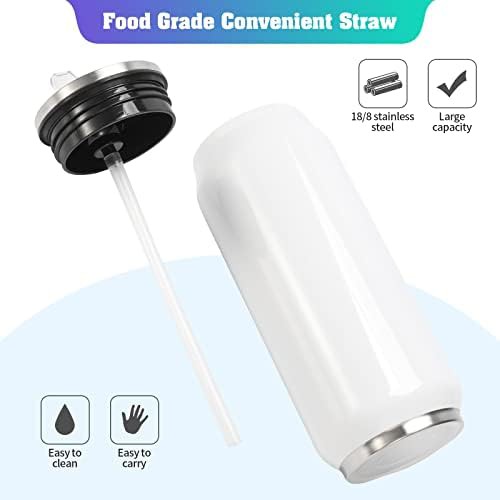White Sublimation Blank Can Shaped Bottle — photo 4