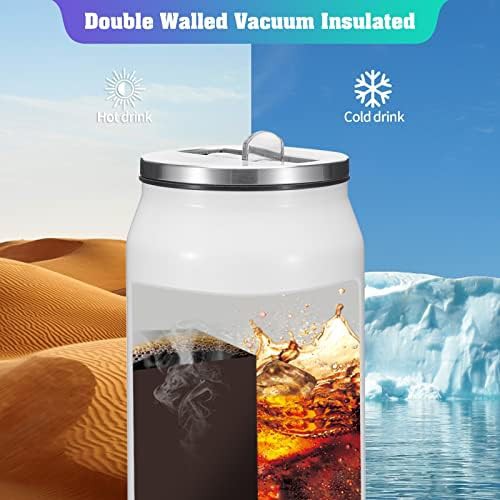 White Sublimation Blank Can Shaped Bottle — photo 5