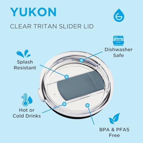 Blue Yukon Triple Insulated Travel Mug — photo 4