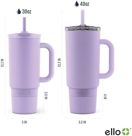 Lilac insulated stainless steel tumbler 30 oz — photo 4